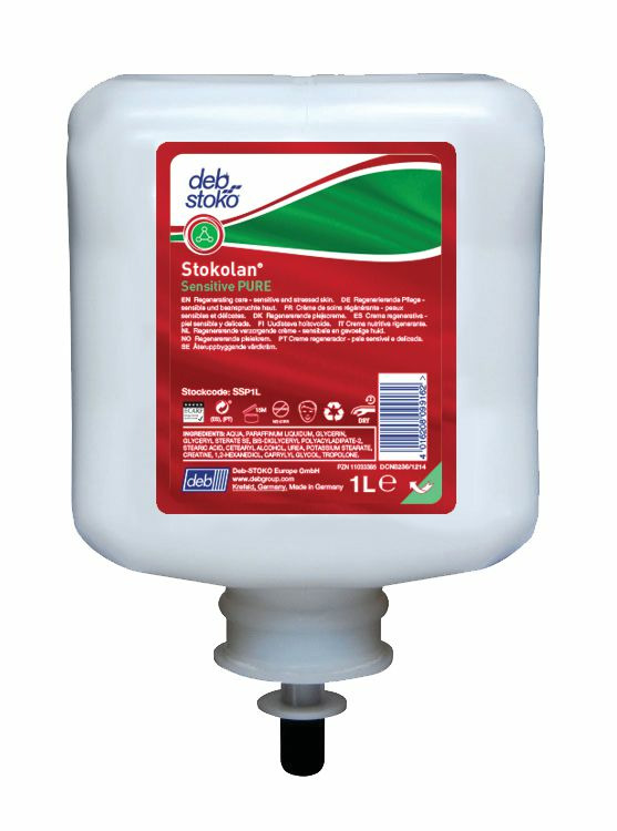 Handkräm Deb Stokolan Sensitive Pure 1L