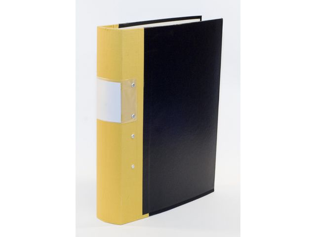 Gaffelpärm Nordic Brands FSC Gul A4 60mm