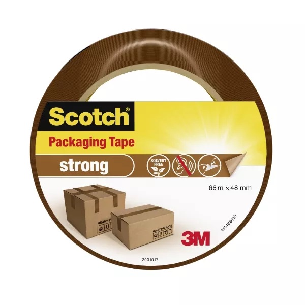 Packtejp 3M Strong Brun 48mmx66m