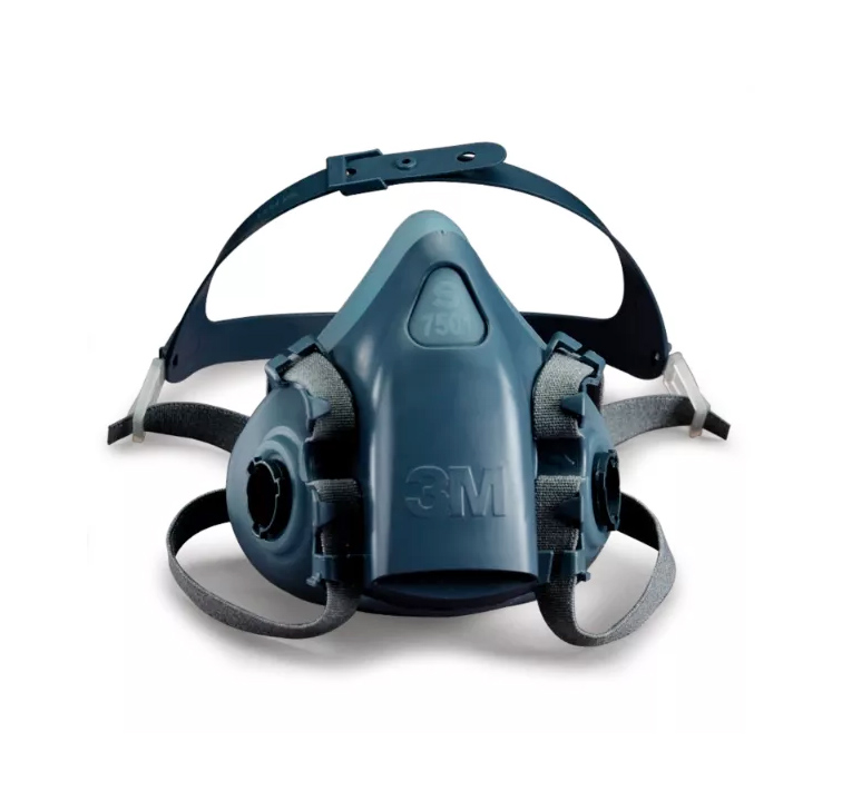 Halvmask 3M 7501 Silikon S
