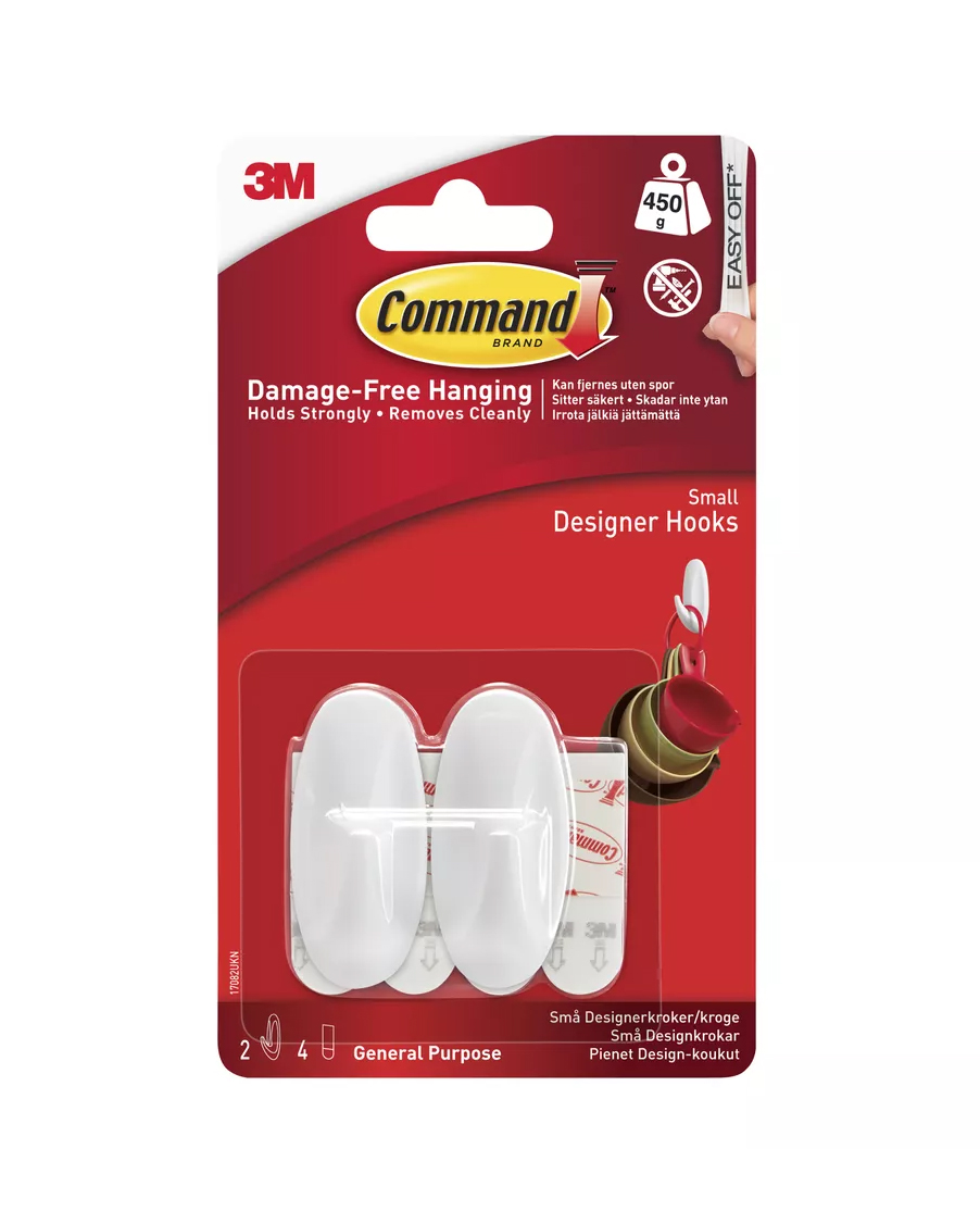 Designkrok 3M Command Små
