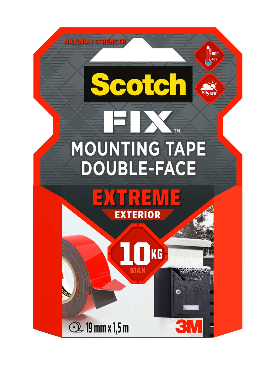 Monteringstejp 3M Scotch-Brite Extreme 19mmx5m