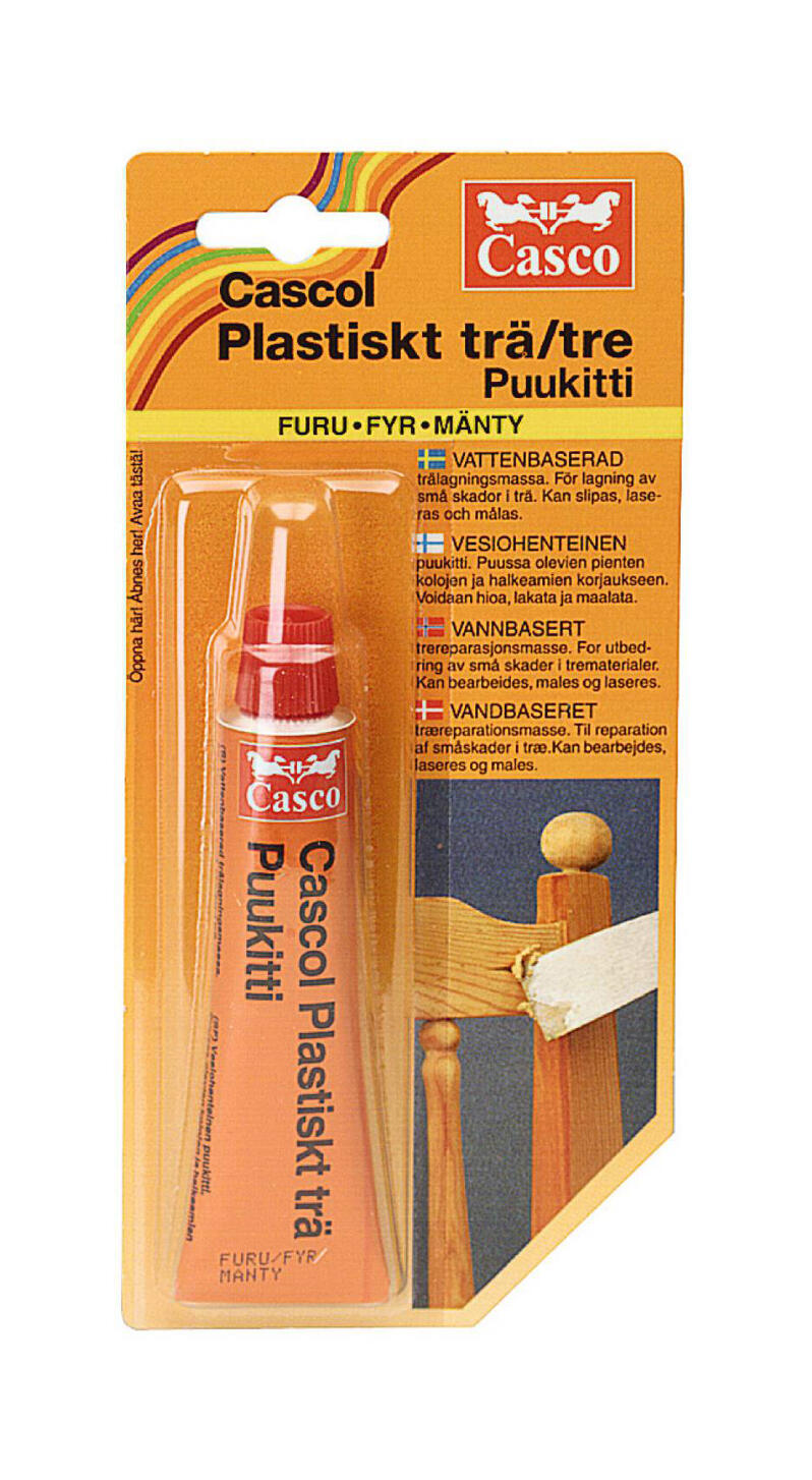 Plastiskt Trä Casco Furu 3704 40ml Plastiskt Trä Casco Furu 3704 40ml