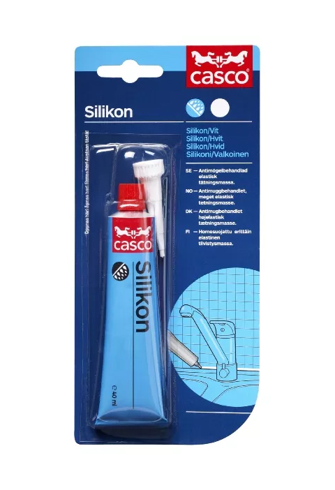 Silikon Casco Svart 2995 40ml
