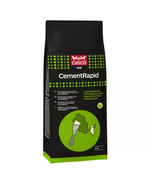 Väggspackel Casco Cementrapid 2kg Väggspackel Casco Cementrapid 2kg