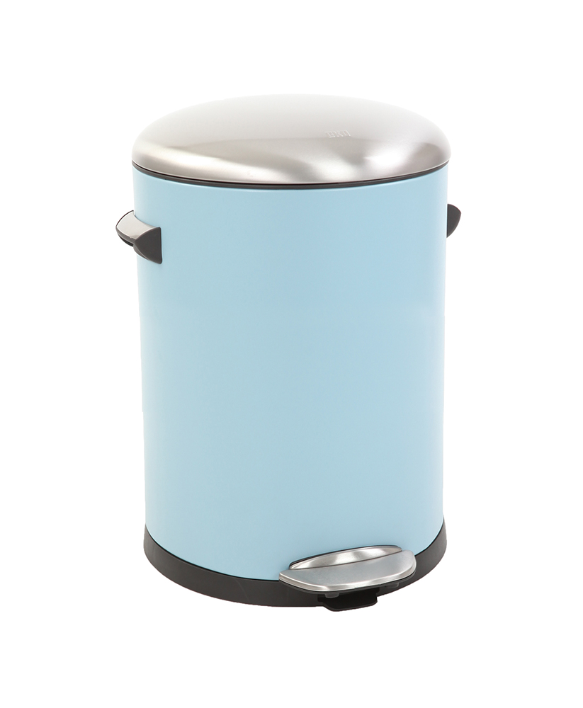 Pedalhink Eko Belle Deluxe Step Bin Ljusblå 5L