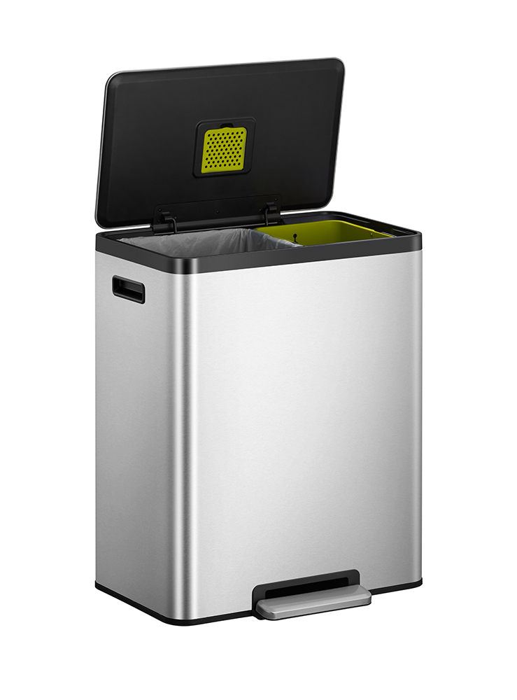 Pedalhink Eko EcoCasa II Step Bin Matt S/S 36+24L