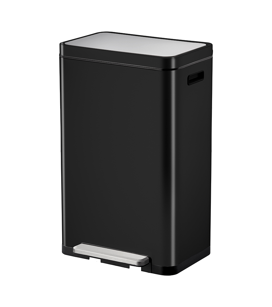 Pedalhink Eko X-Cube Step Bin Svart 30L