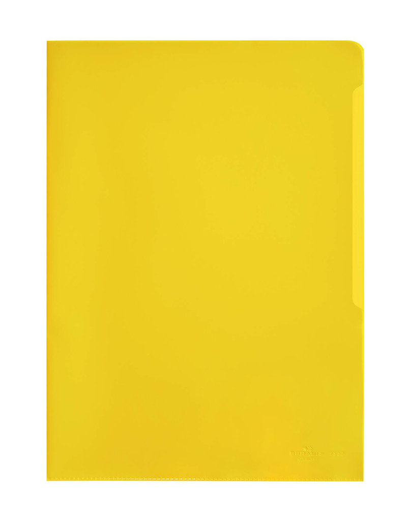 Plastmapp Durable Standard PP Gul A4 100st