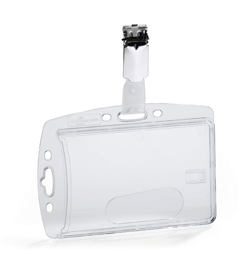 ID-korthållare Durable med clips Sluten 1kort 1-pack