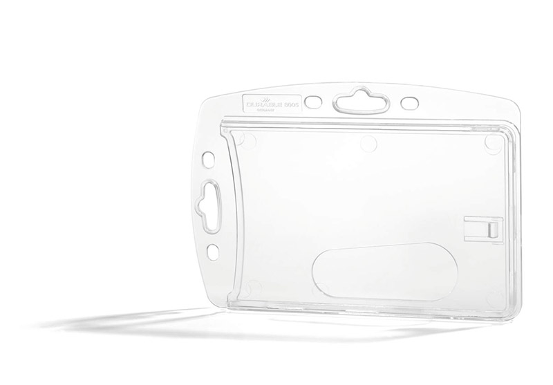 ID-Korthållare Durable Sluten utan 1 Kort Transparent 1-pack