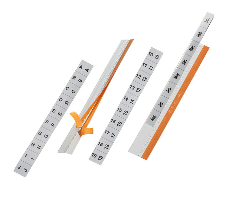 Registerflik Durable Självhäftande Tabfix 200x13mm