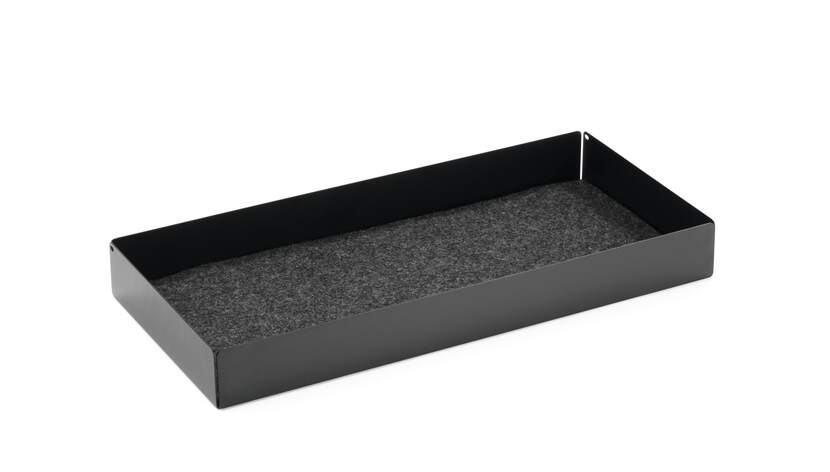 Låda till Bildskärmsställ Durable Effect Svart