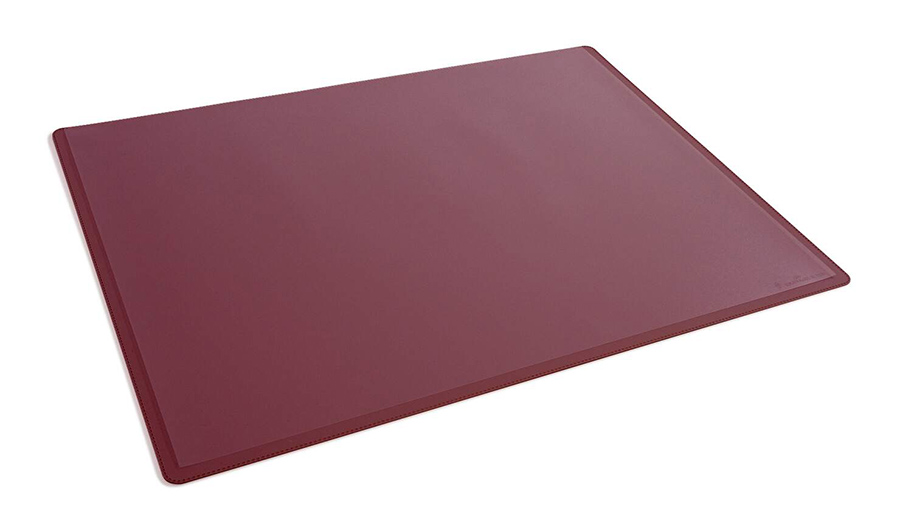 Skrivunderlägg Durable Transp Klaff PP Röd 530x400mm