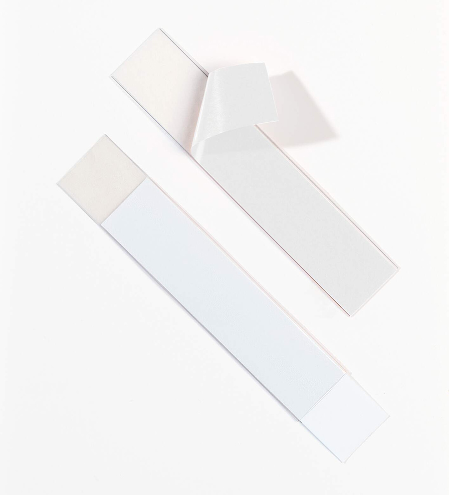 Etiketthållare Durable Labelfix Transparent 200x40mm 5st