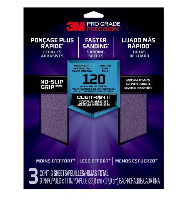 Slippapper 3M Helark Premium P180 3st