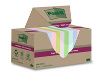 Notes Post-it SS Recycled Sort 47.6x47.6mm 12st