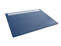 Skrivunderlägg Durable Transp Klaff PP Blå 650x500mm