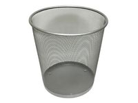 Papperskorg Nordic Brands Liten Silver 11L