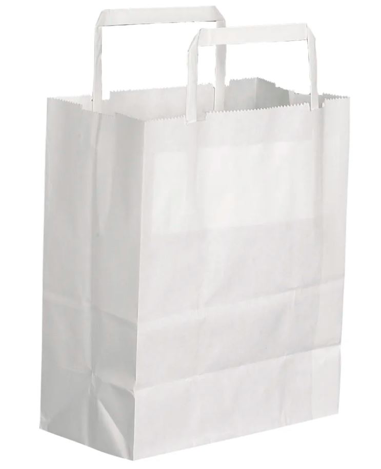 Pappersbärkasse Abena med Handtag 6L 500st