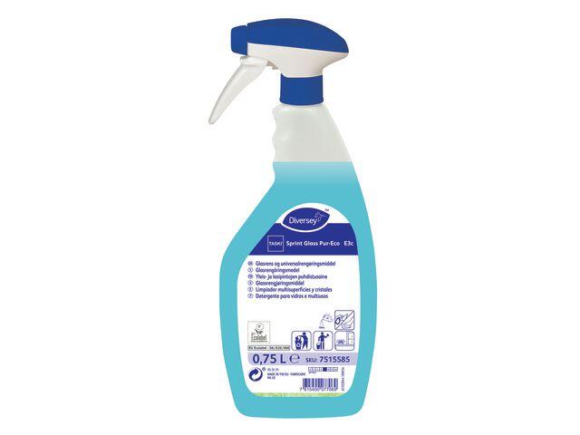 Fönsterputsmedel Diversey Taski Sprint Glass Pur-Eco E3c 750ml