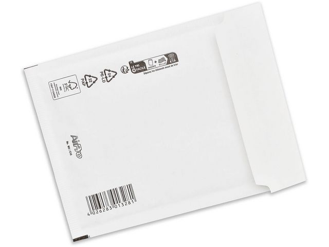 Kuvert Vadderat C13 Vit 100st 145x215mm