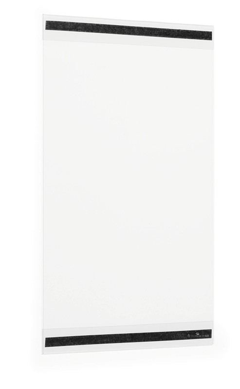 Plastficka Durable Magnetisk Transparent A3 Stående 5st