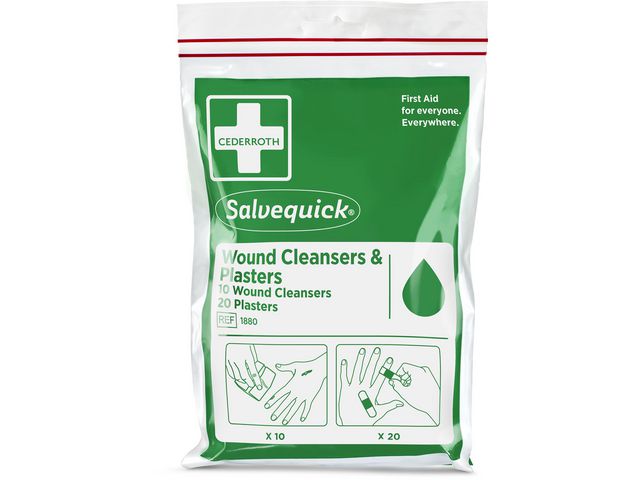 Plåster och Sårtvättare Salvequick