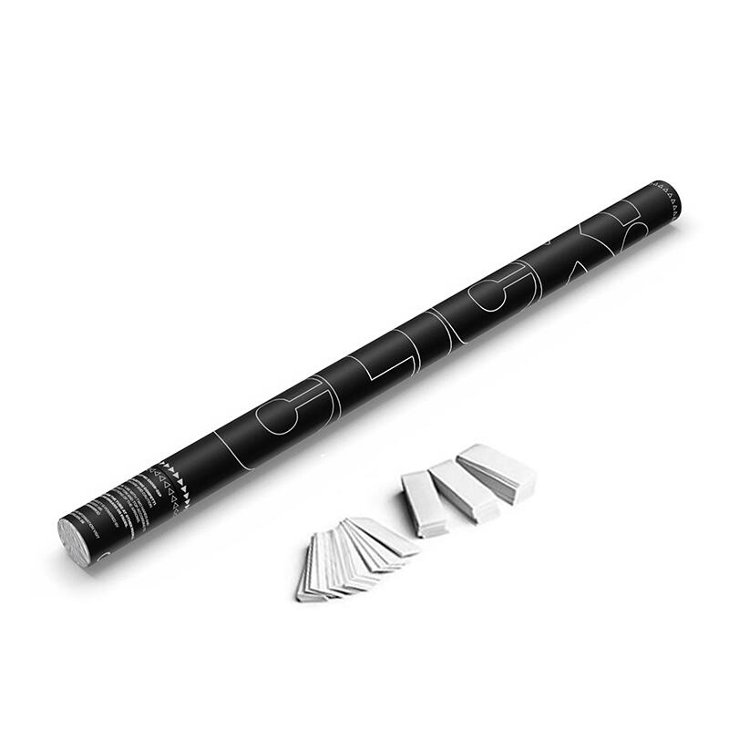 Konfetti Myclick Kanon Click Vit Papper 80cm