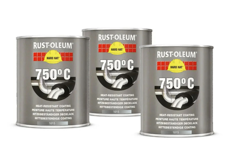 Hard Hat Värmebeständig Färg Rust-Oleum 750ml