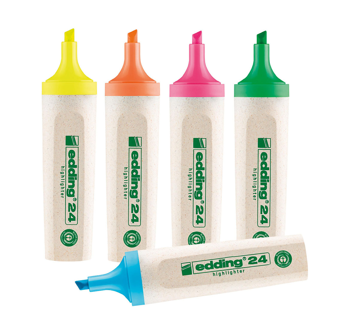 Överstrykningspenna Edding 24 ECO Blå