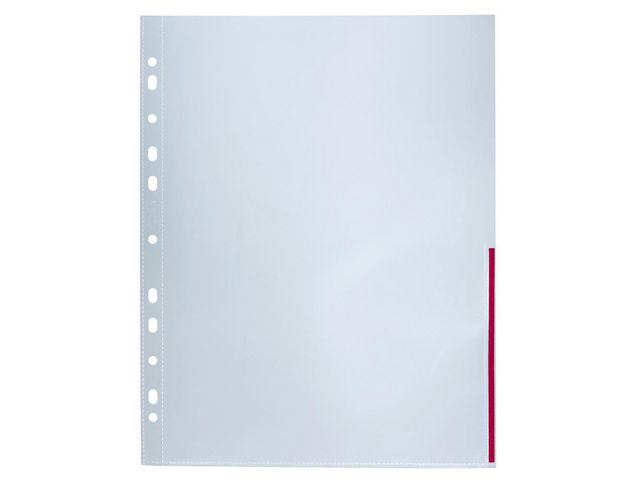Signalficka Bantex Röd A4 0.12mm 100st