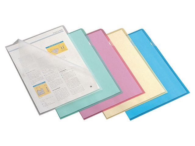 Aktmapp Sorterade Färger A4 0.11mm 100st