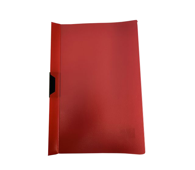 Klämmapp PP Röd A4 6mm