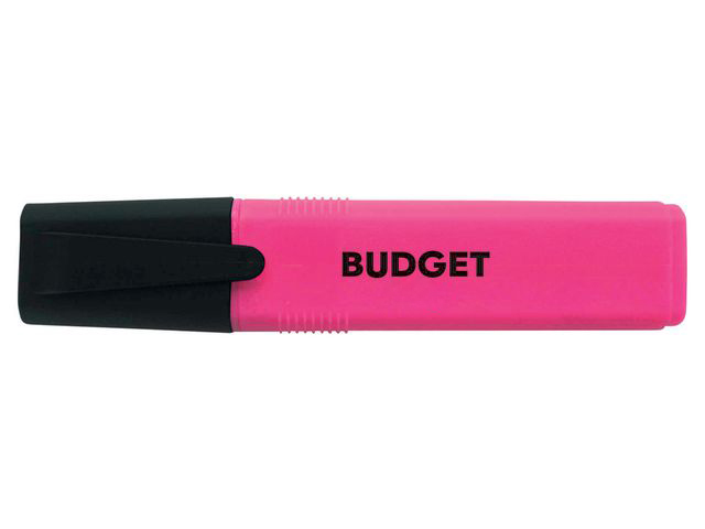 Överstrykningspenna Budget Rosa
