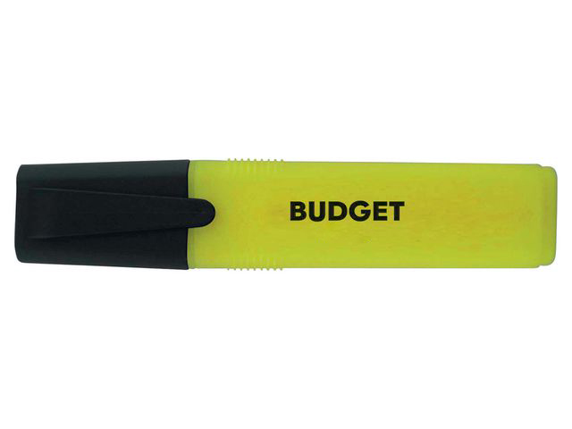 Överstrykningspenna Budget Gul