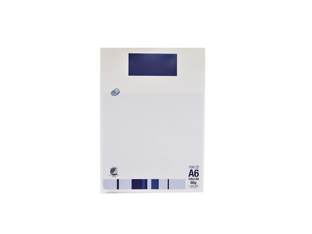 Anteckningsblock Linerat 100Blad A6 60g