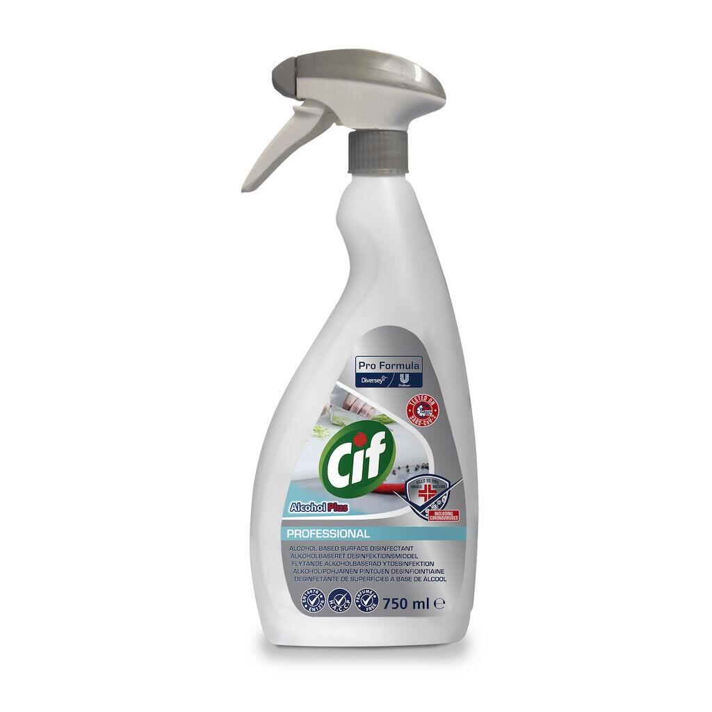 Desinfektionsspray Cif Pro Formula Alcohol Plus 750ml