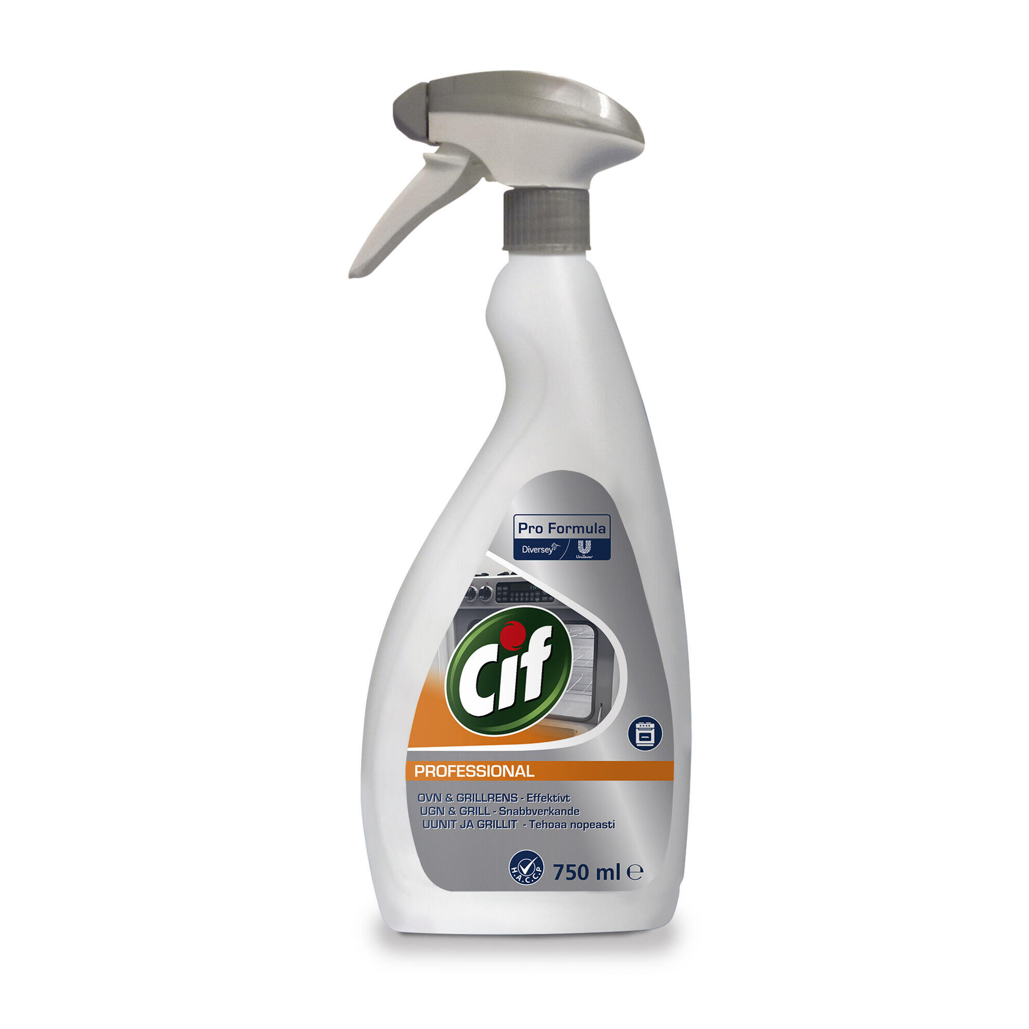 Ugnsrentspray Cif Pro Formula Ugn & Grill Cleaner 750ml