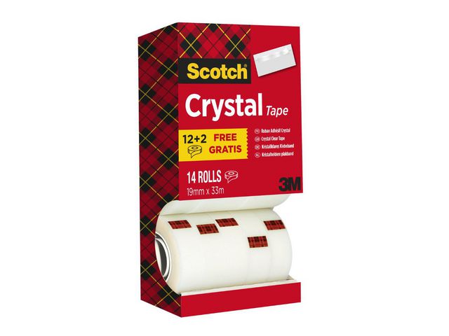 Kontorstejp Scotch 7100 19mmx33m 14st