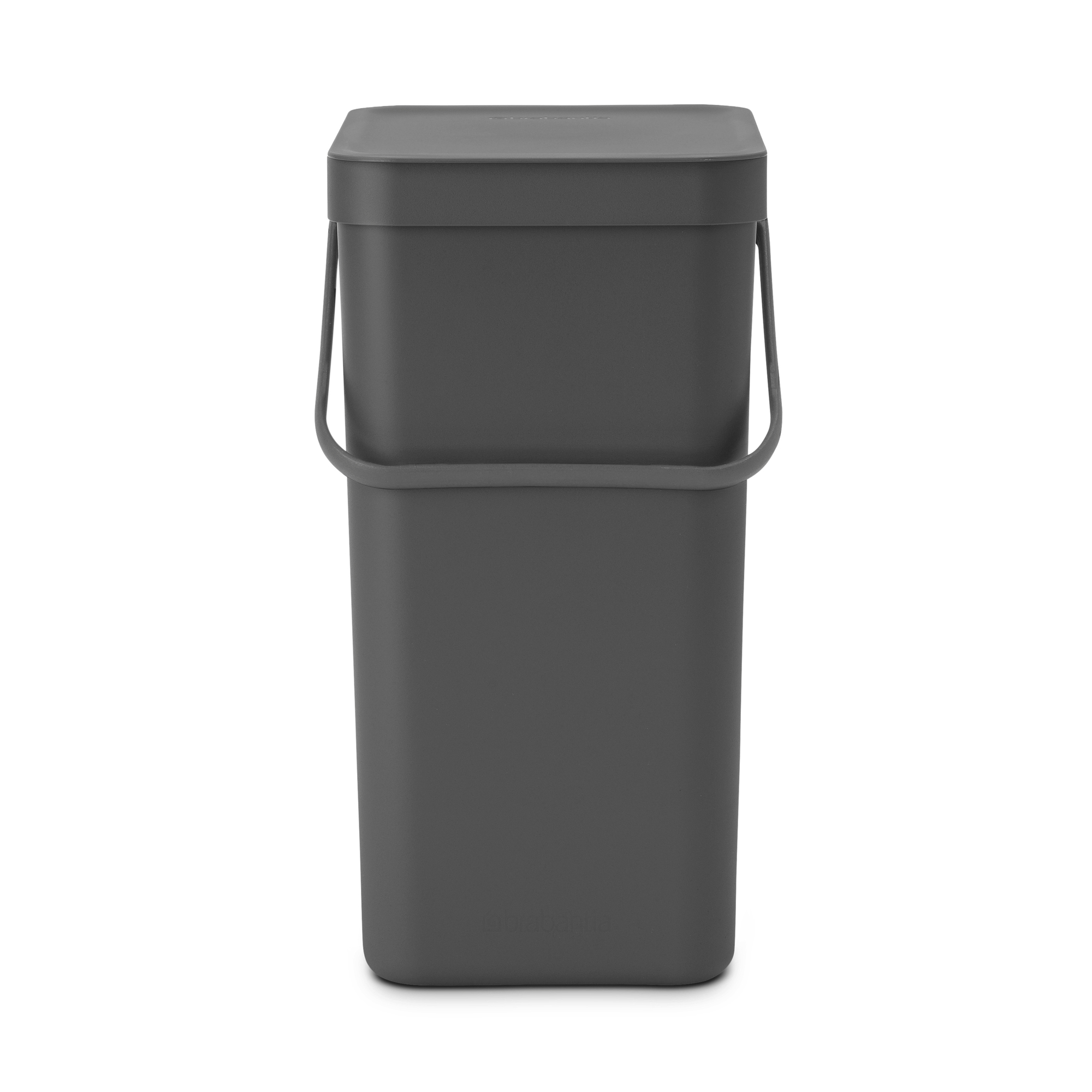 Avfallshink Brabantia Sort & Go inkl Väggfäste Grå 16L