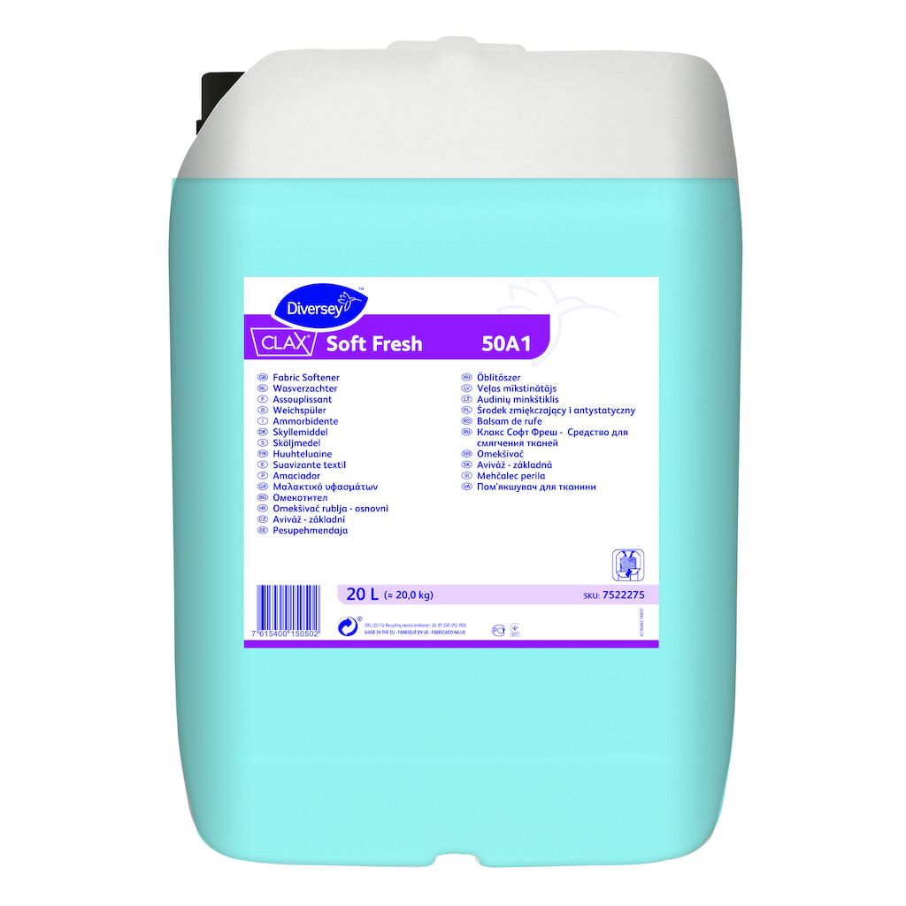 Mjukmedel Diversey Clax Soft Fresh 50A1 20L