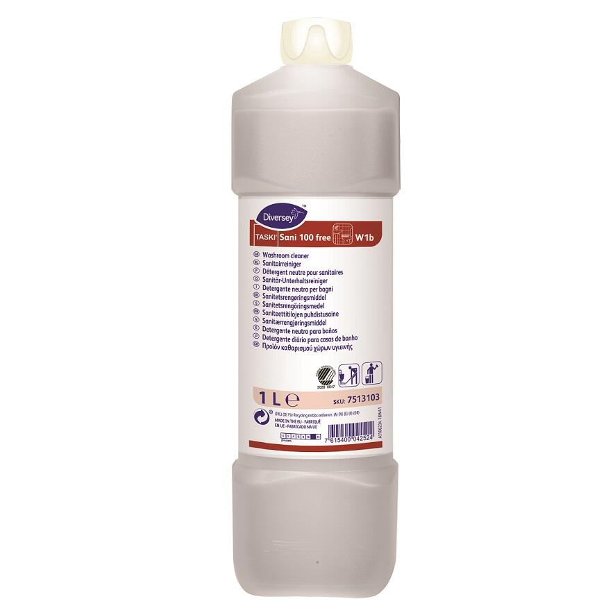 Sanitetsrent Diversey Taski Sani 100 Free W1b 1L Sanitetsrent Diversey Taski Sani 100 Free W1b 1L
