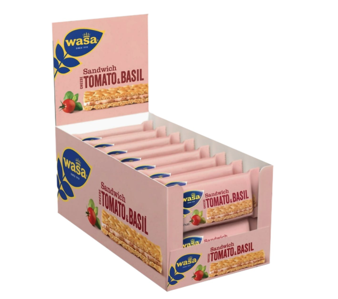 Knäckebröd Wasa Tomat och Basilika 40g