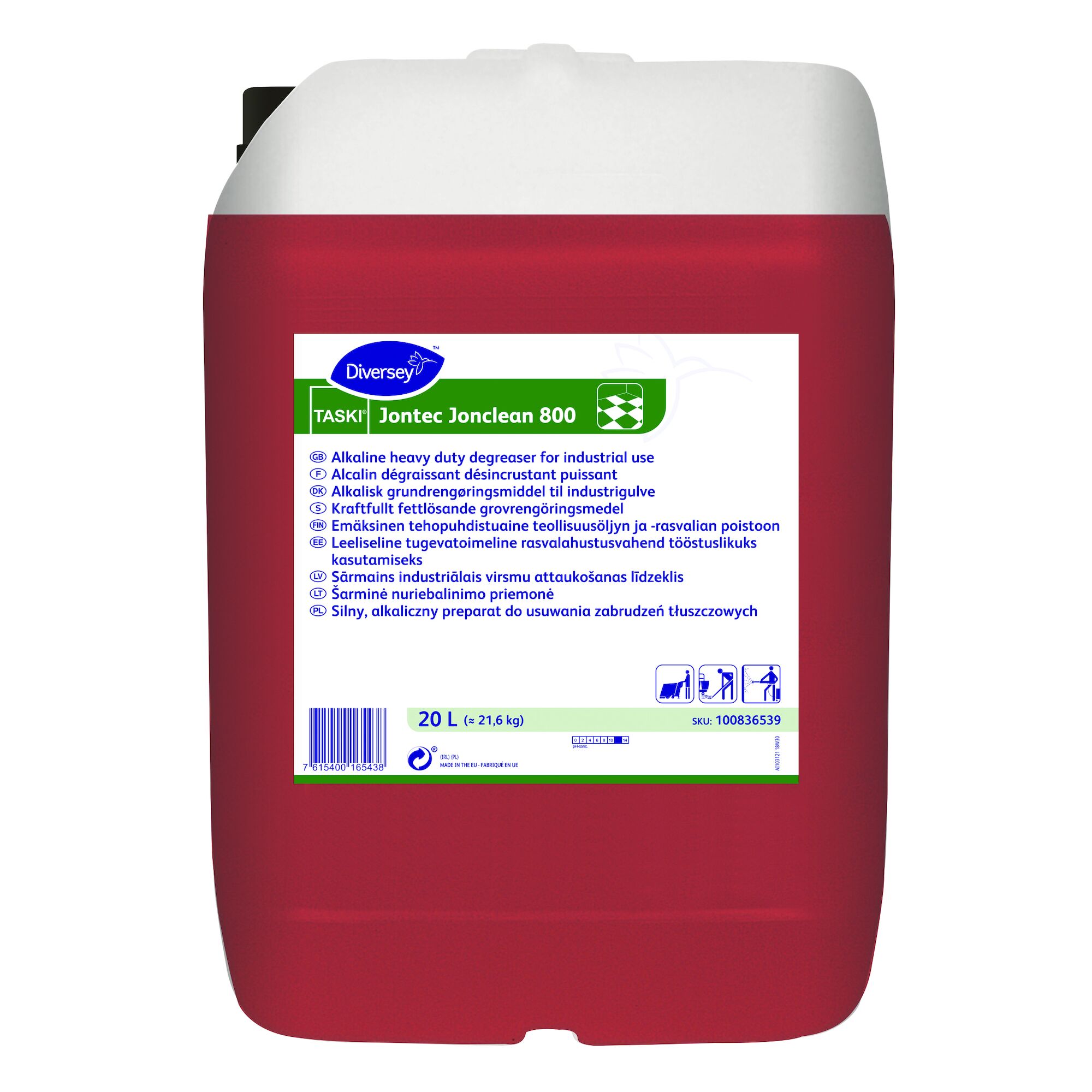 Rengöringsmedel Diversey Taski Jontec Jonclean 800 20L