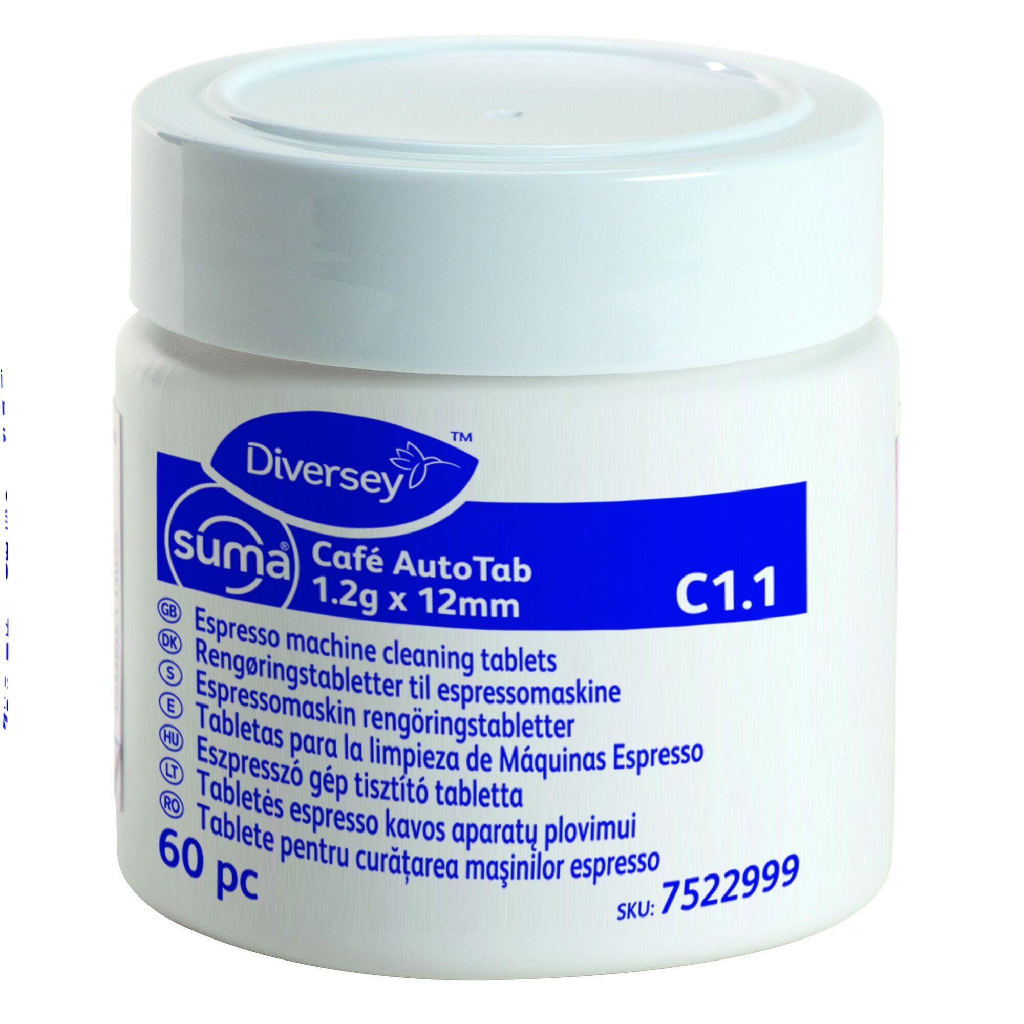 Rengöringsmedel Diversey Suma Café AutoTab C1.1 60st