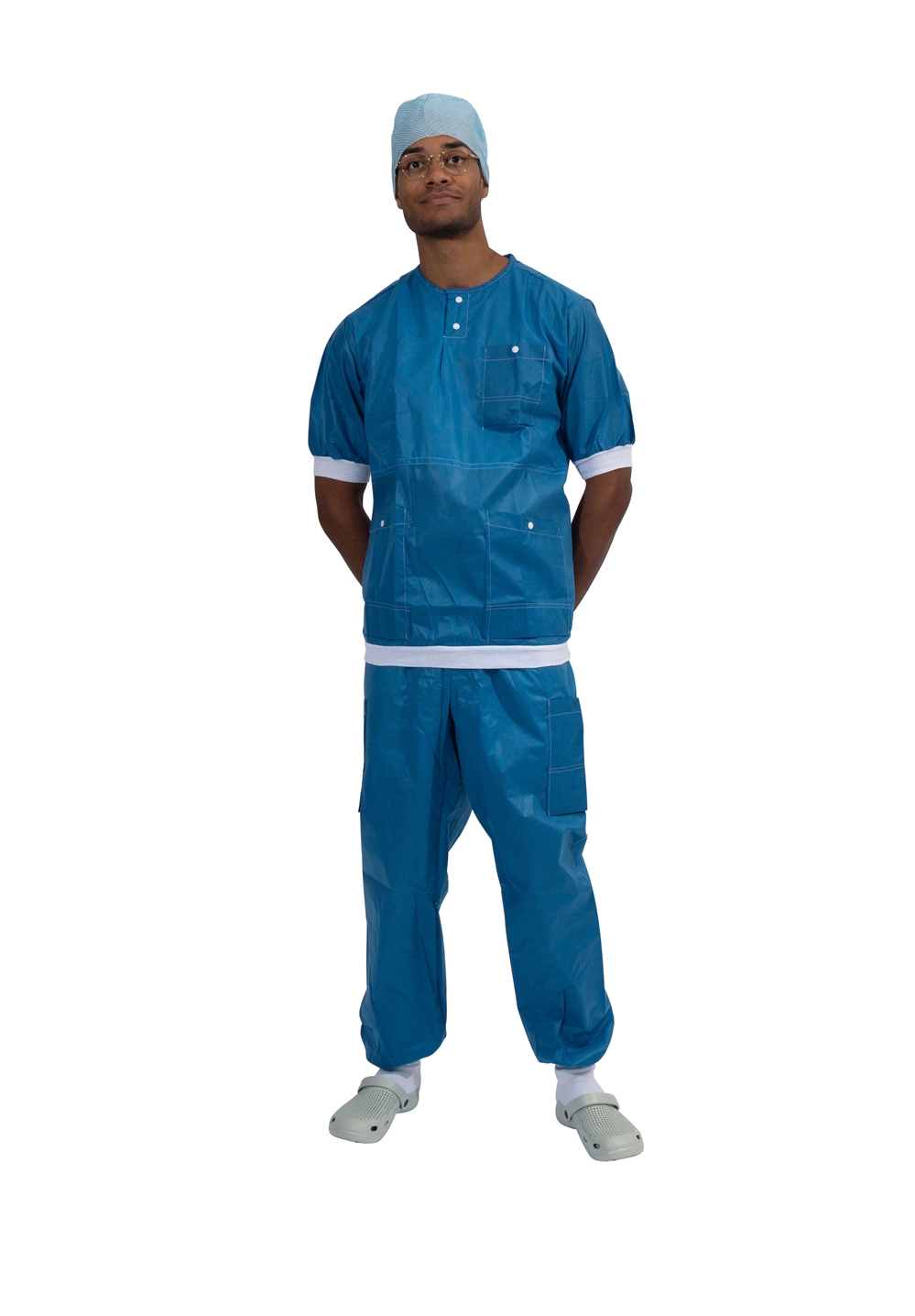 Avdelningskläder Skjorta Evercare Optimia Clean Air Suit med mudd S 25st