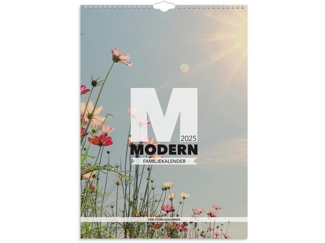 Familjekalender Burde Modern 2025