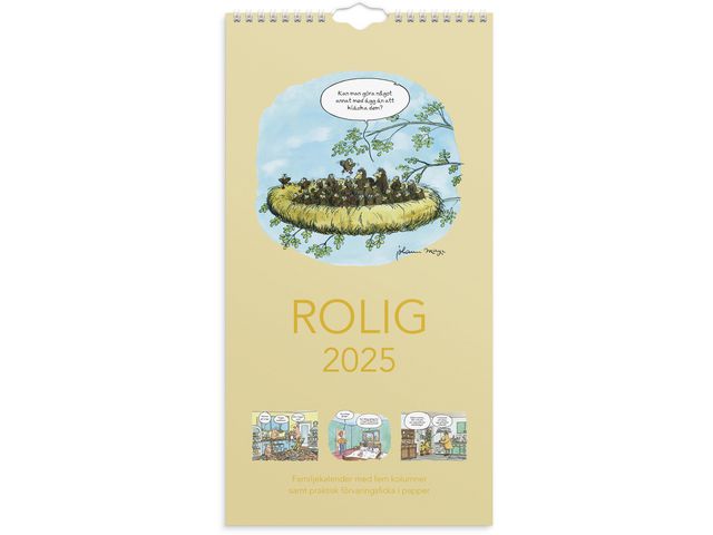 Familjekalender Burde Rolig 2025