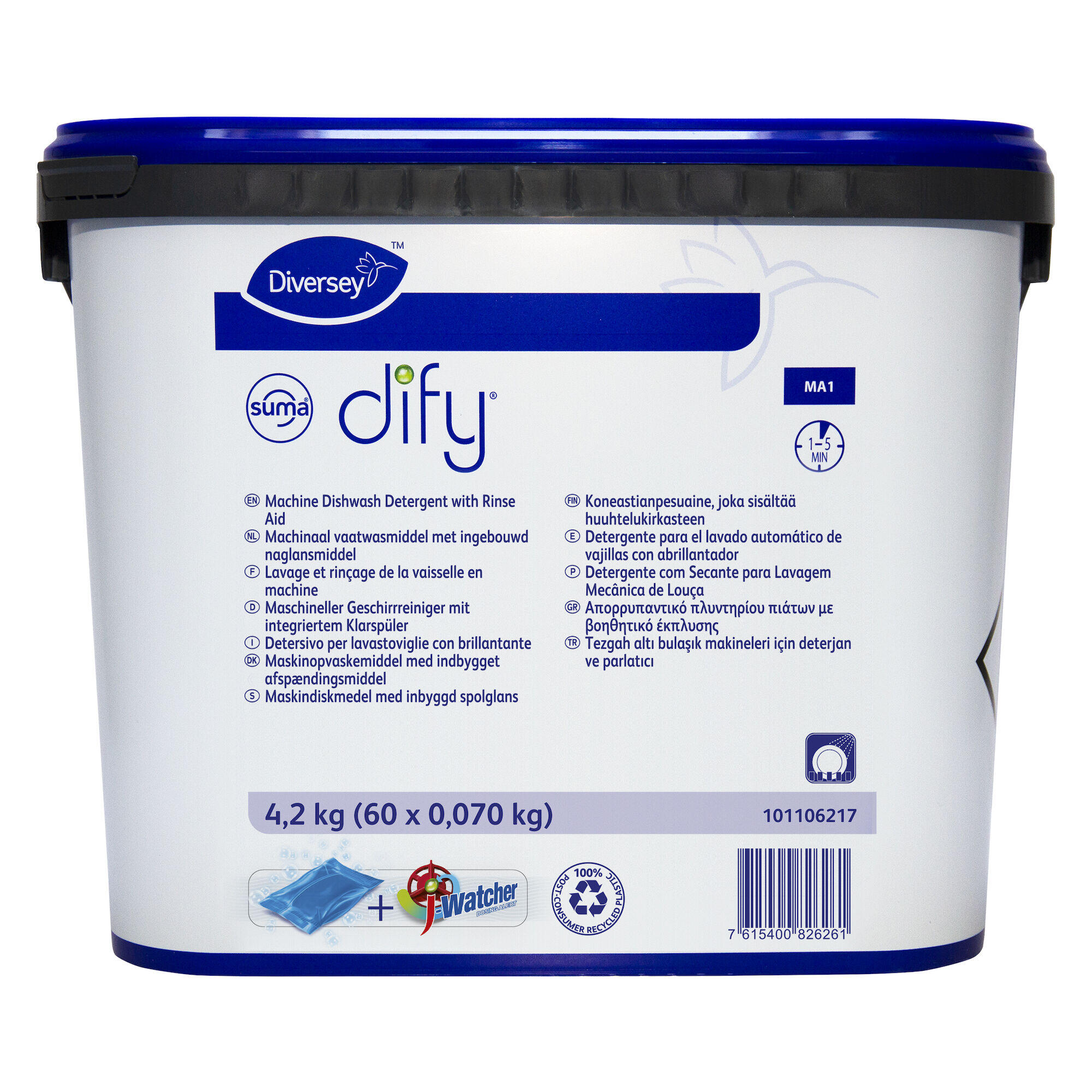 Maskindiskmedel Diversey Suma Dify MA1 4.2kg